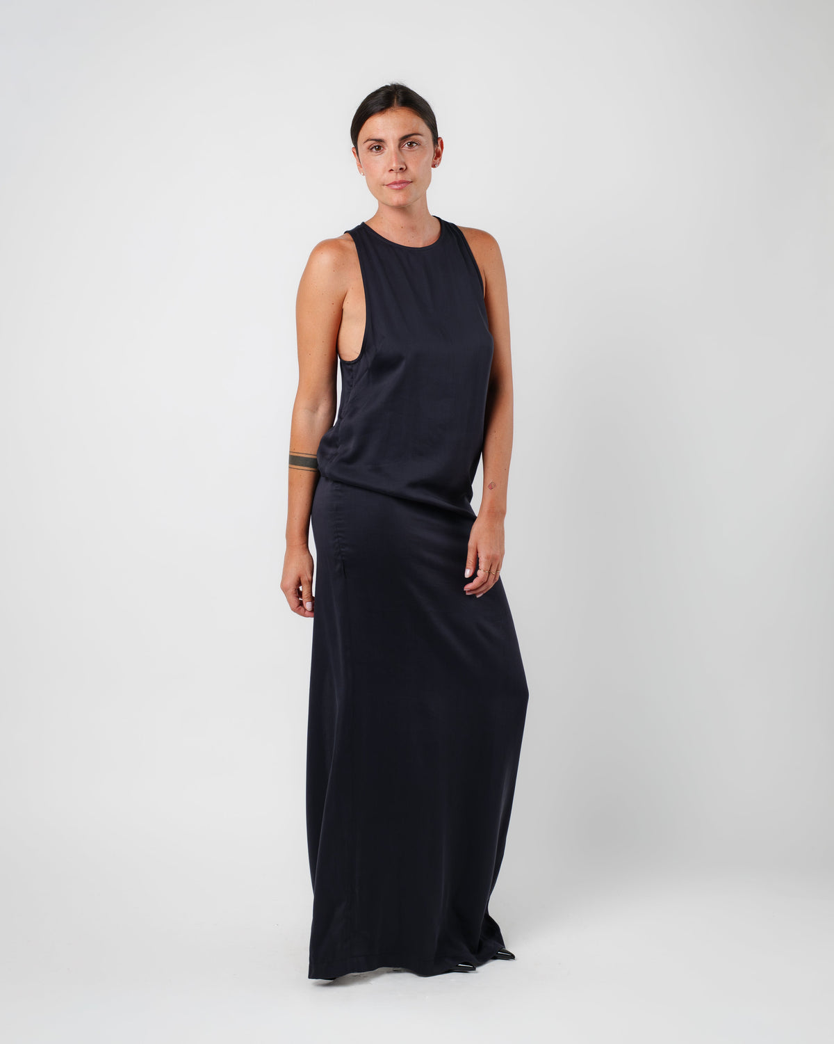 BALI — BLACK floor-length dress by THE VERVE