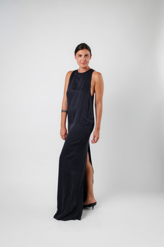 BALI — BLACK floor-length dress by THE VERVE